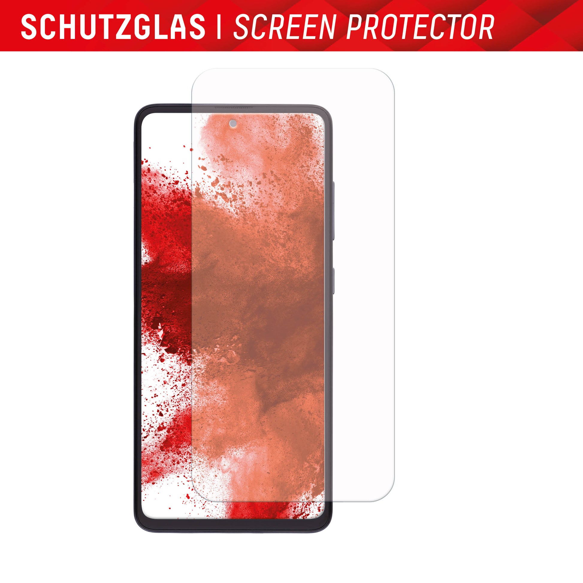 E.V.I. Backcover – für Samsung Galaxy S23 FE, Glas+TPU, Transparent