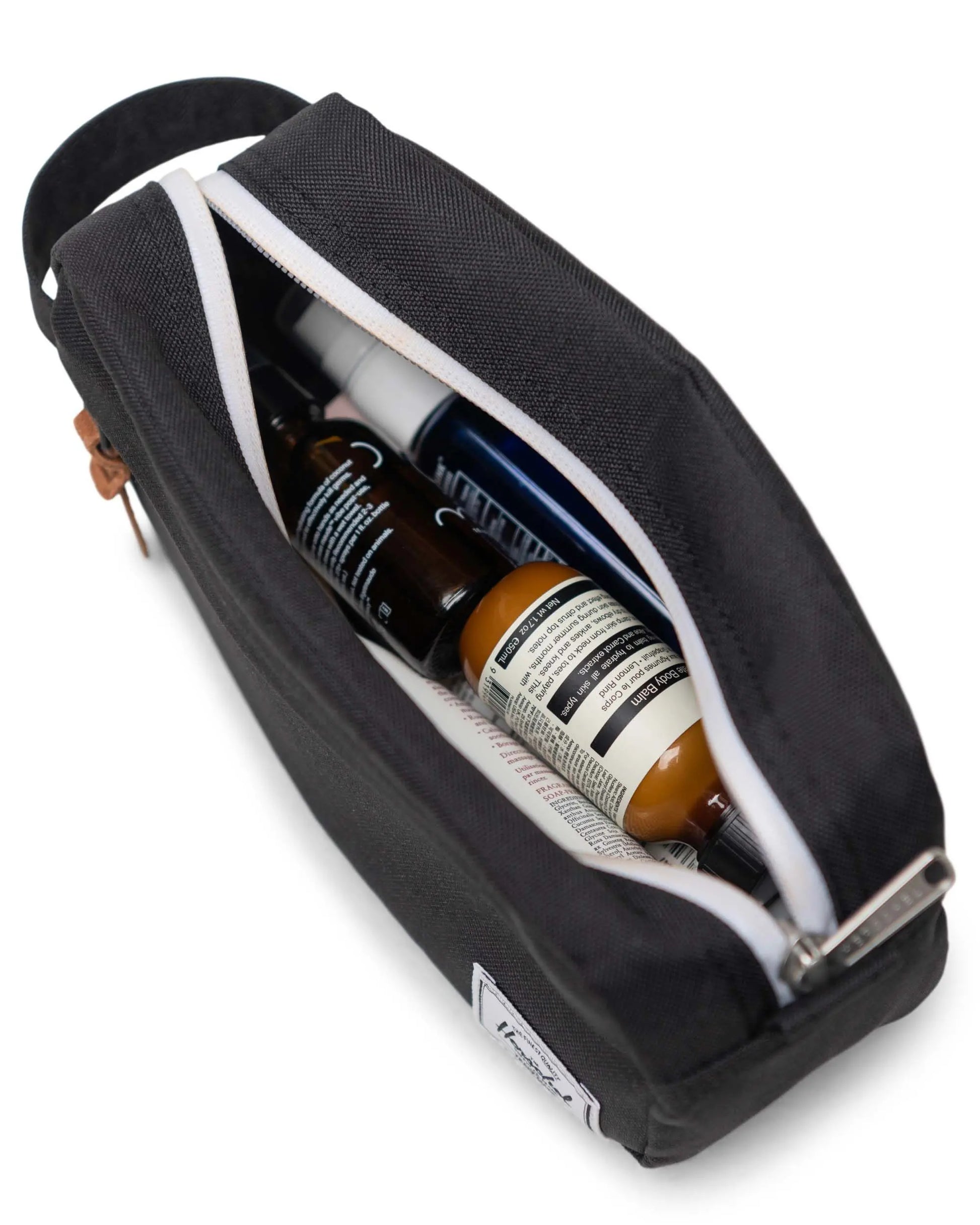 Herschel Kulturbeutel Travel Kit Small Chapter – wasserfest – 3 l – rosa – Stoff – 1 Stk.