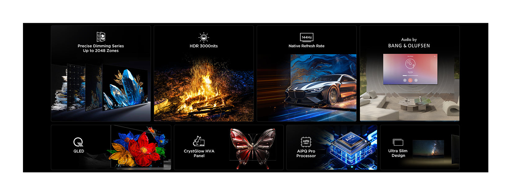TCL C7K – 65" Mini-LED QLED UHD 4K, Google TV (2025)