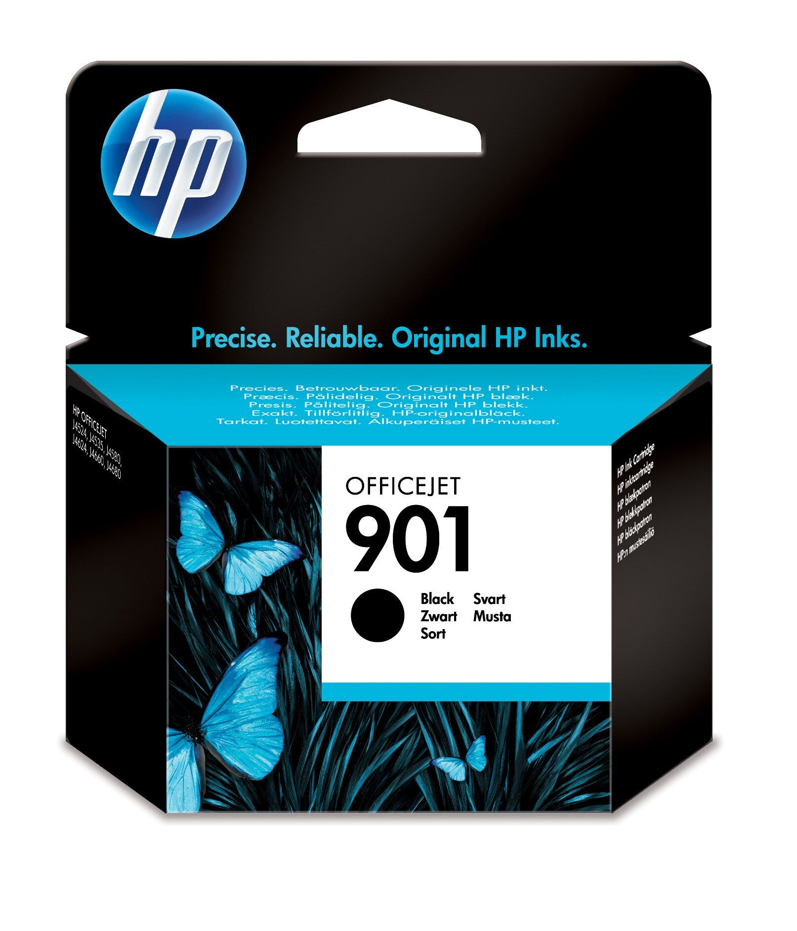 HP Tintenpatrone 901, Schwarz – für Tintenstrahldrucker/Multifunktionsgeräte