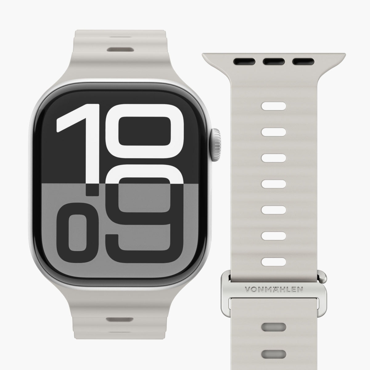 Vonmählen Wave Band 2 – Beige, für Apple Watch
