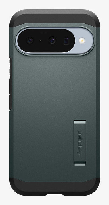 Spigen Tough Armor MagFit Rückcover – für Google Pixel 10/10 Pro, Abyss Grün, bis 1,2 m sturzsicher