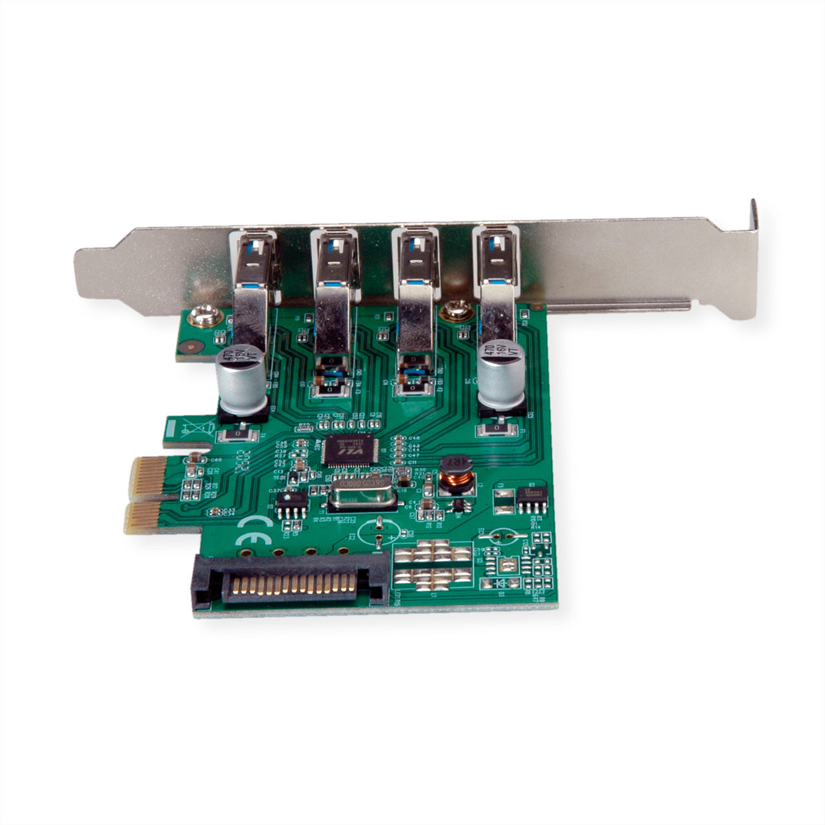 VALUE PCIe USB-Karte – 4× USB 3.2 Gen 1 (5 Gbit/s)