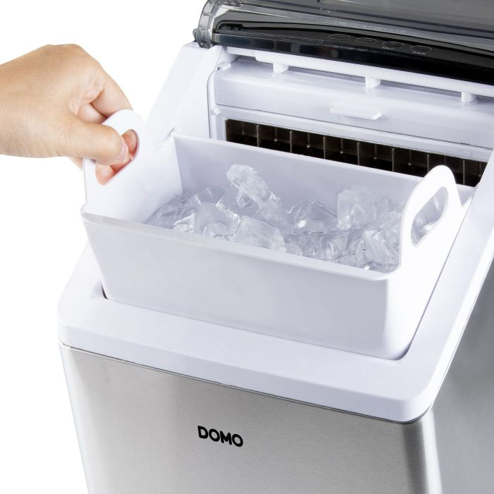 Domo Eiswürfelmaschine DO9301IB – 20 kg/24 h, 3,2 l – Edelstahl