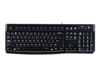 Logitech K120 – Tastatur, kabelgebunden (USB-A), Schwarz