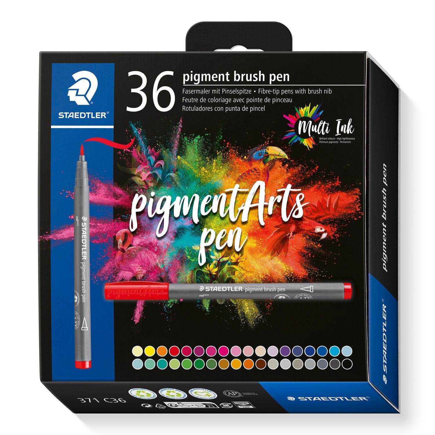Staedtler Fineliner – 36er-Set – sortiert