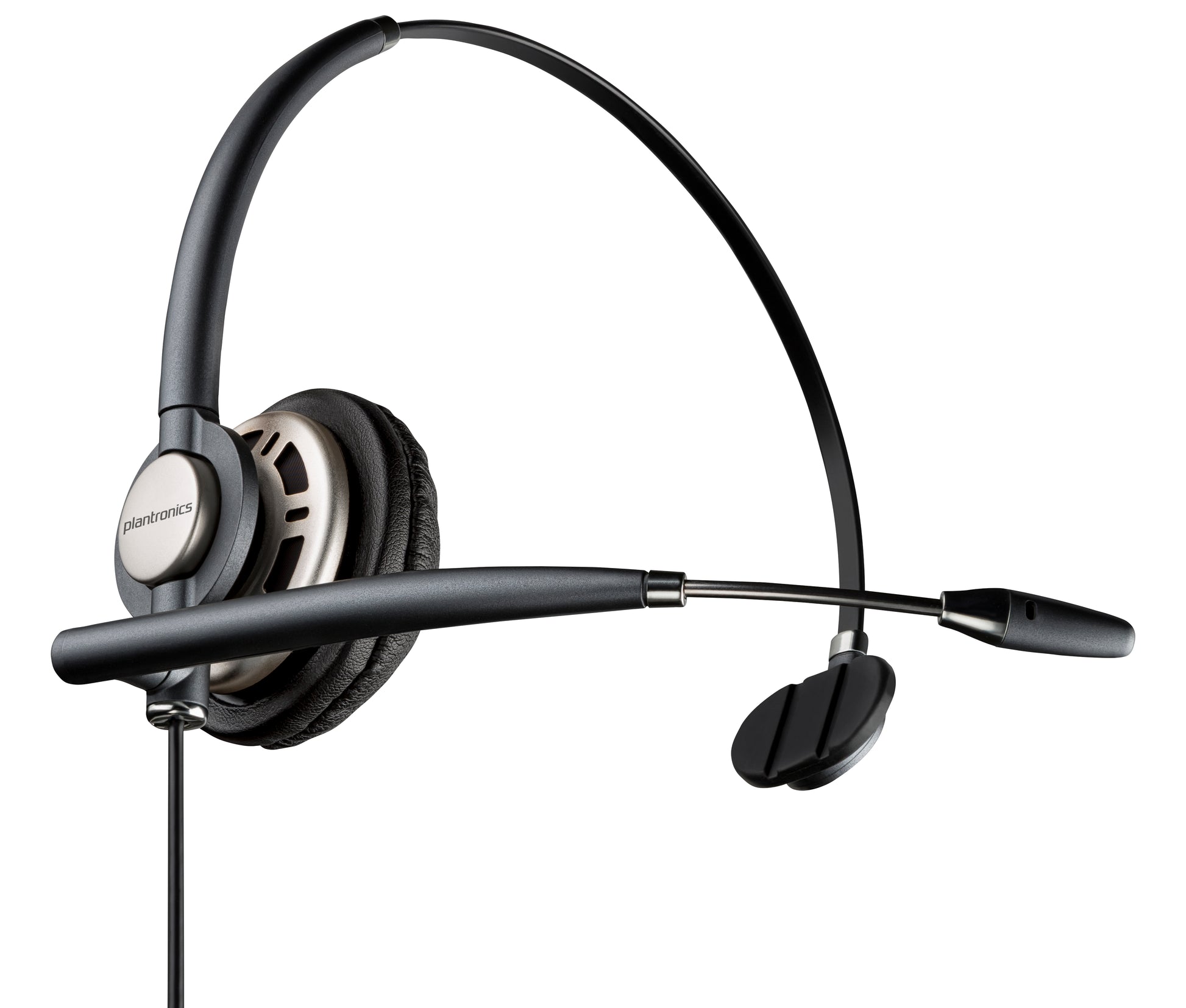 Poly EncorePro 710D Office-Headset – On-Ear, Mono, Kabelgebunden, Schwarz