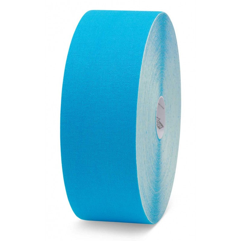 K-Tape Binde Kinesiotape – 50 mm × 22 m, blau, Baumwolle, Spandex, wasserabweisend