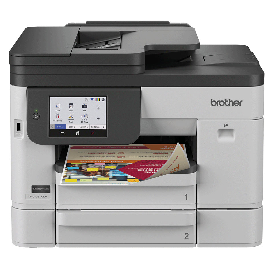 Brother MFC-J5110DW – Farbtintenstrahl-Multifunktionsdrucker, A4, 4-in-1, Duplex, ADF, WLAN/LAN, Touchscreen