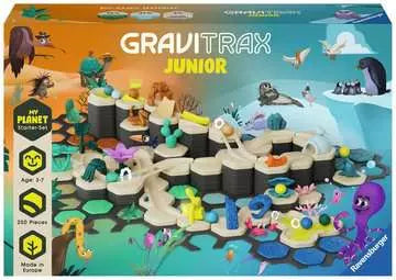Ravensburger GraviTrax Junior Starter-Set XXL Murmelbahn – Planet – 182-teilig – ab 3 J. – mehrfarbig