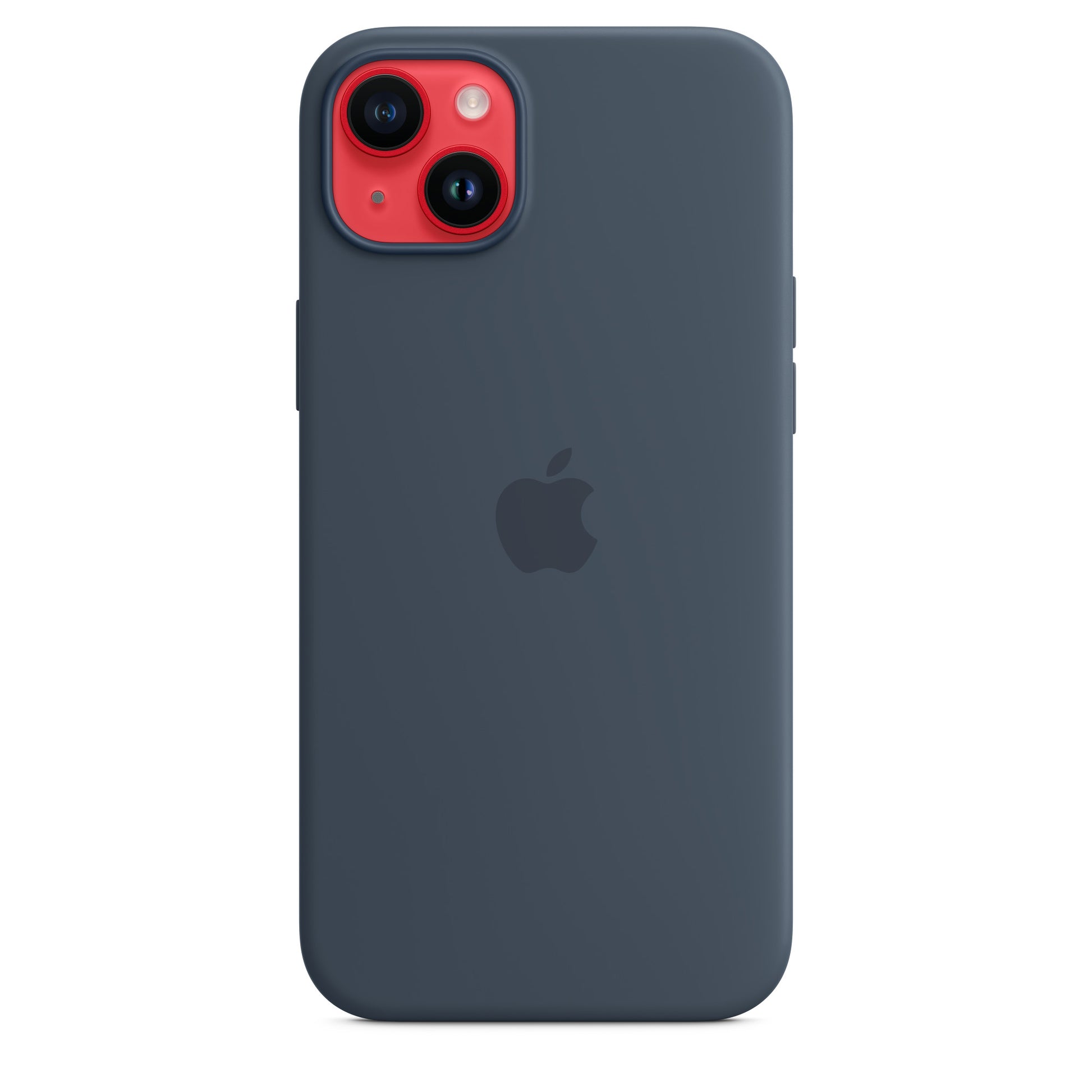 Apple Backcover – für Apple iPhone 14 Plus – Storm Blue – Silikon – MagSafe-kompatibel