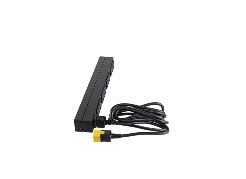 APC Basic PDU Rack, Einphasig 3680 W – C13×12, Eingang IEC C20, 16 A 208/230 V, 2,5 m – schwarz