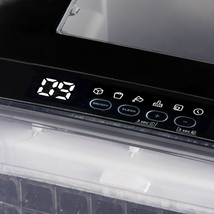 Domo Eiswürfelmaschine DO9301IB – 20 kg/24 h, 3,2 l – Edelstahl