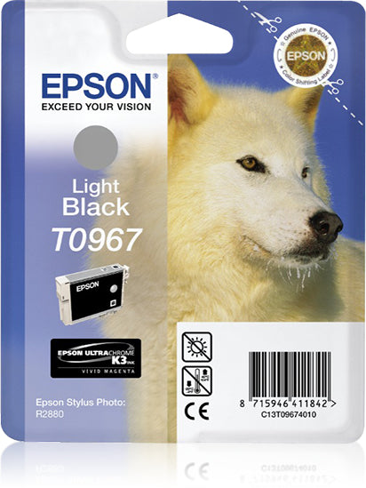 Epson Tintenpatrone T0967, Schwarz, 6'210 Seiten