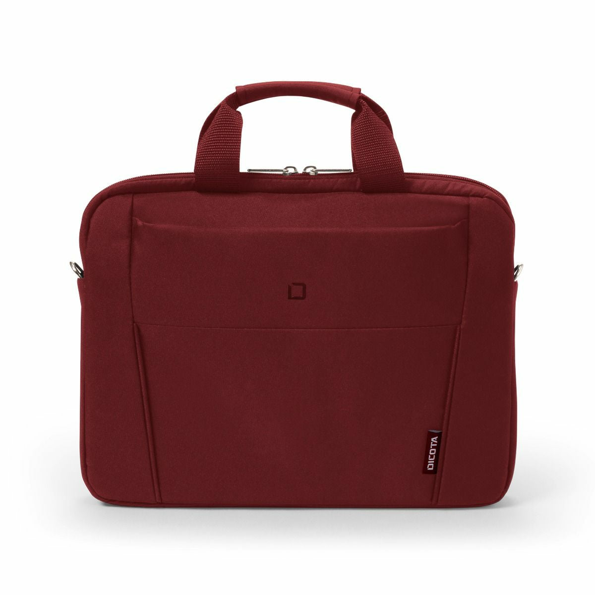 DICOTA Notebook-Tasche bis 12,5" – wasserabweisend, Vorderfach – Rot