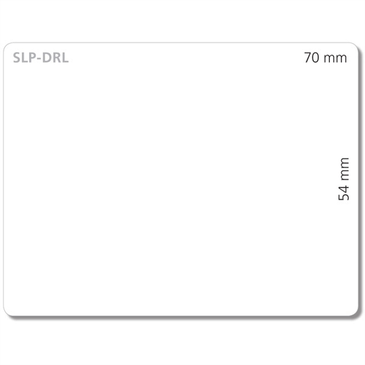 Seiko Instruments Etiketten (Rolle) 54 × 70 mm – permanent haftend – 320 Etiketten/Rolle – für SLP-Serie