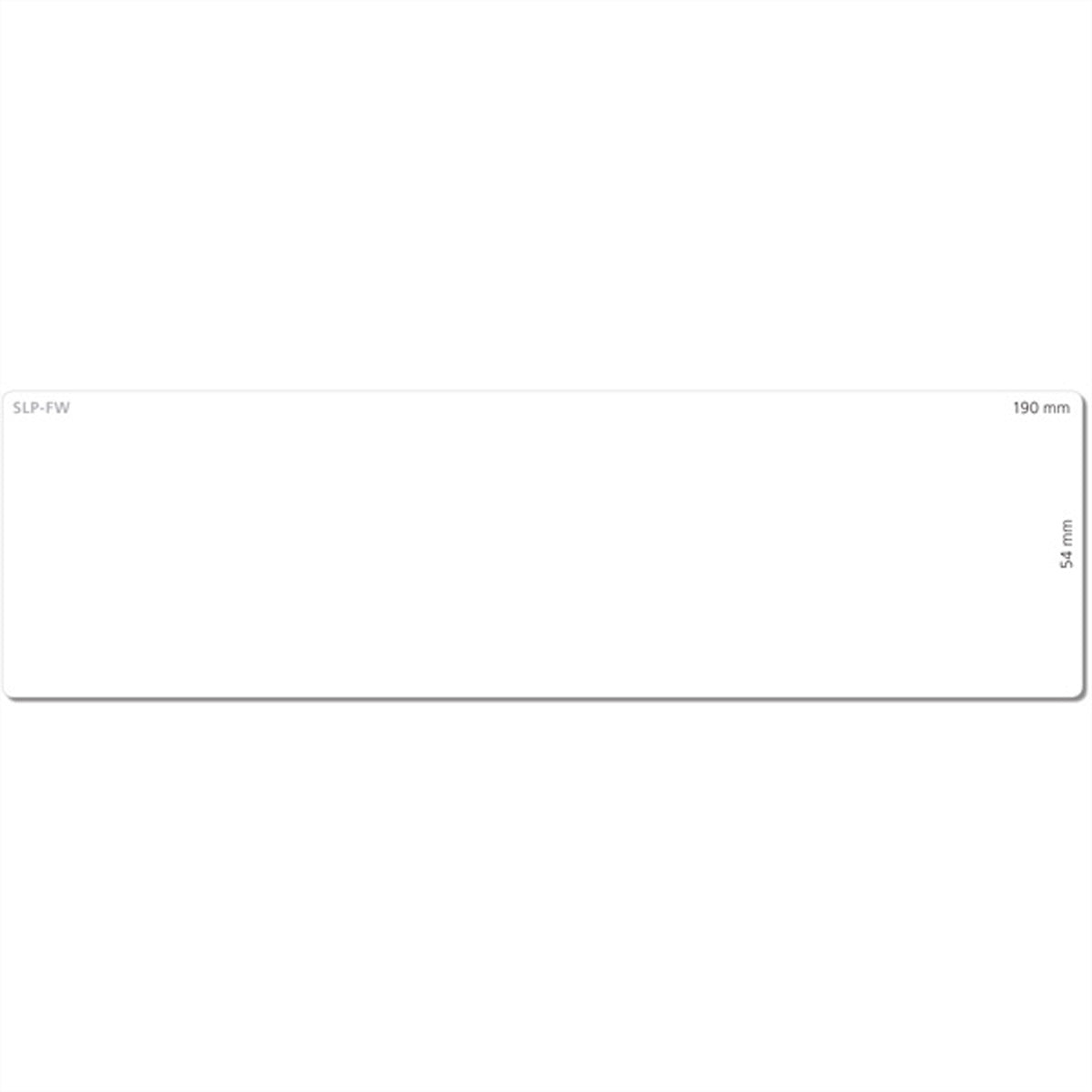 Seiko Instruments SLP-FW – Etiketten (Rolle) 54 × 190 mm – weiss – permanent haftend – 110 Etiketten/Rolle