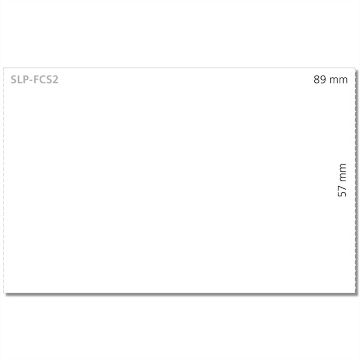Seiko Instruments Visitenkarten – 57 × 89 mm, mikroperforiert, 600 Karten
