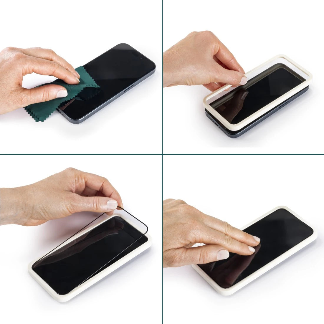 Hama Displayschutzglas – für Apple iPhone 17 Pro Max, Anti-Fingerprint, Kratzresistent, Hartglas, 10H