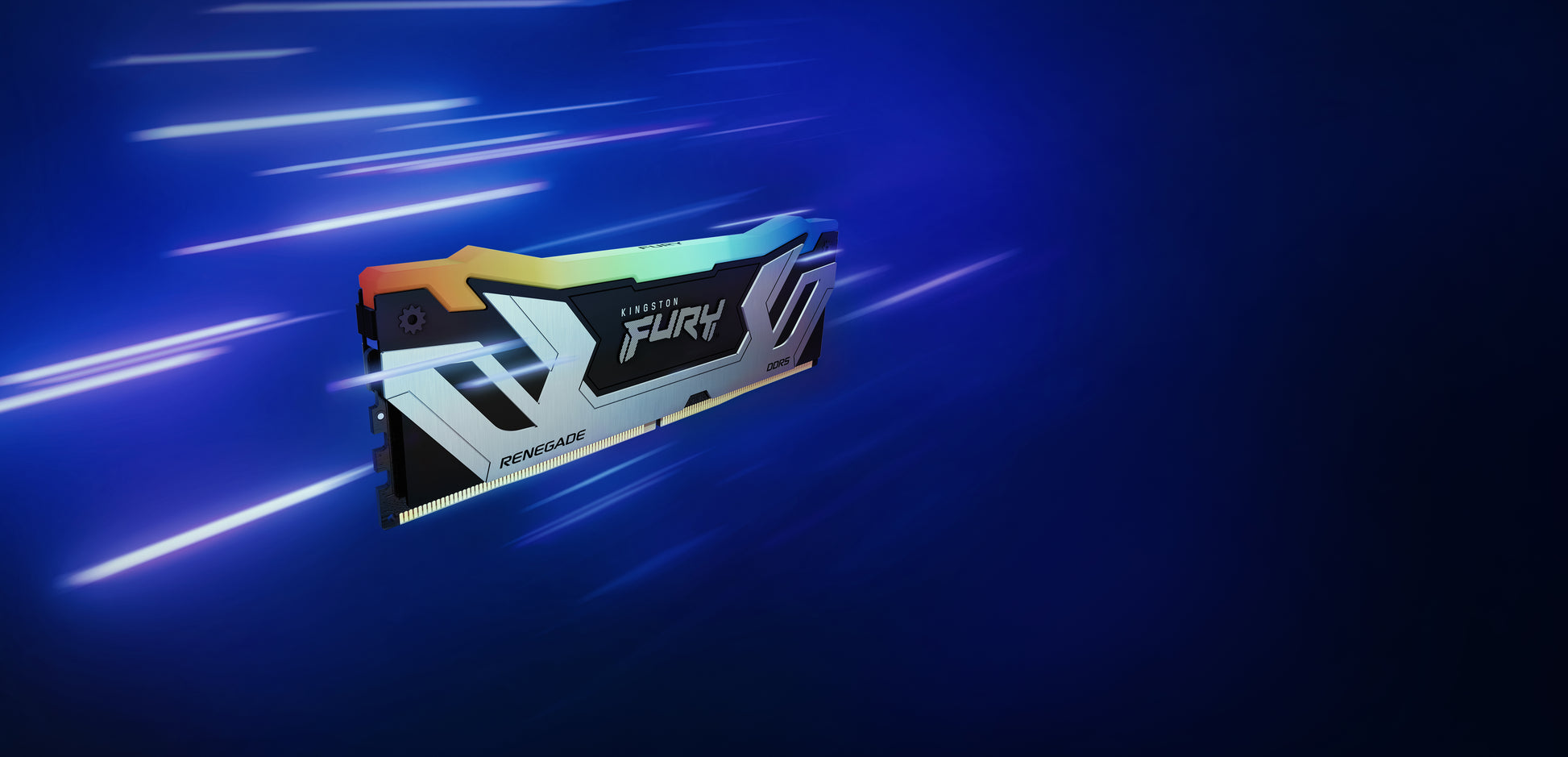 Kingston Technology Kingston FURY Renegade – Arbeitsspeicher – 24 GB DDR5 8400 MT/s, CL40, 288-Pin DIMM, 1,45 V, RGB, XMP 3.0