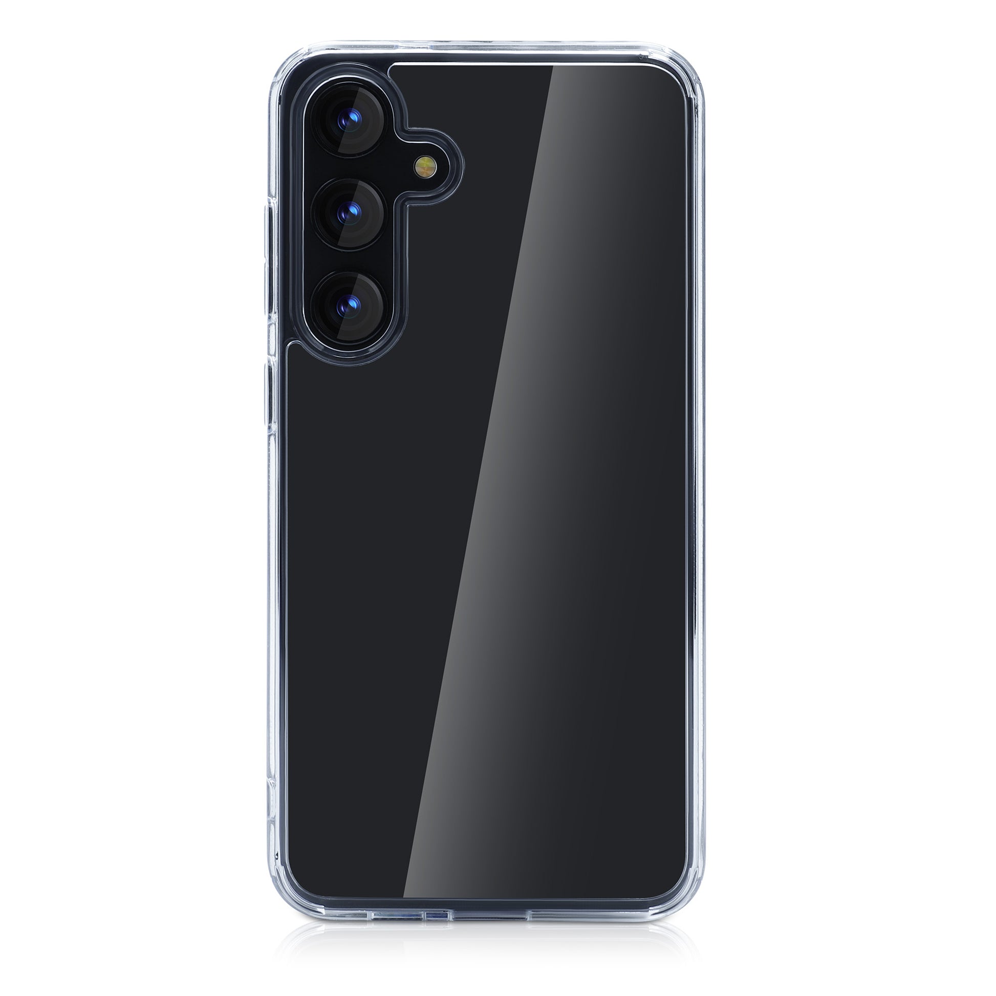 nevox StyleShell SHOCKFlex Backcover – für Samsung Galaxy S25, PC+TPU, Transparent