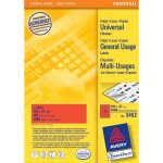 AVERY Zweckform Schuletiketten – 105 × 37 mm, 1600 Stk, 100 Bogen