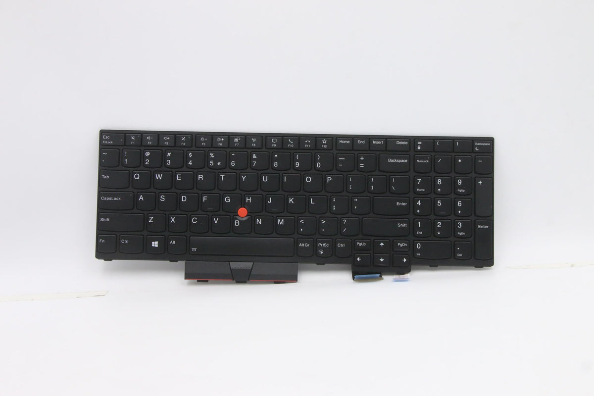 Lenovo Tastatur für ThinkPad P17 Gen 1 (20SN, 20SQ) – QWERTY (EN), mit Ziffernblock – Schwarz