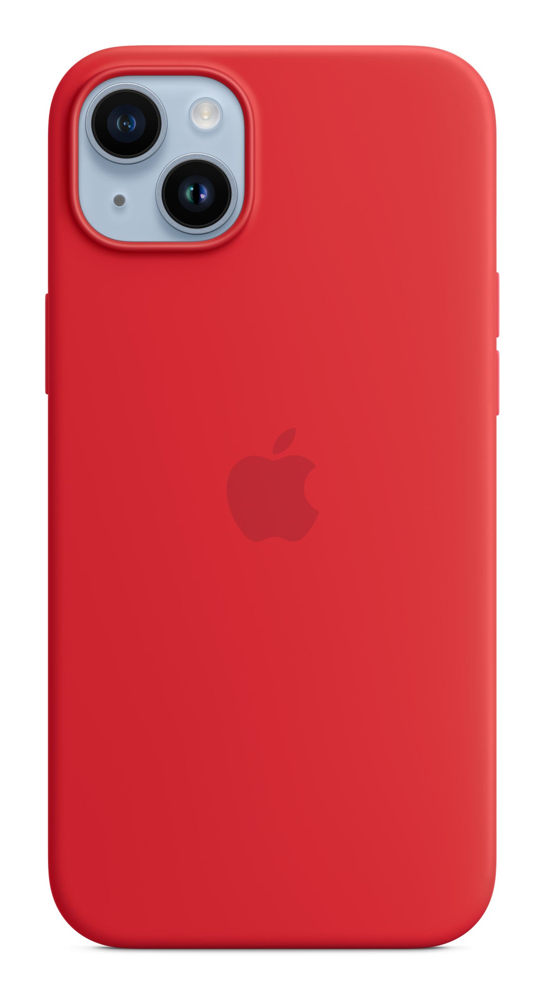 Apple Backcover – für Apple iPhone 14 Plus – rot – Silikon – MagSafe-kompatibel