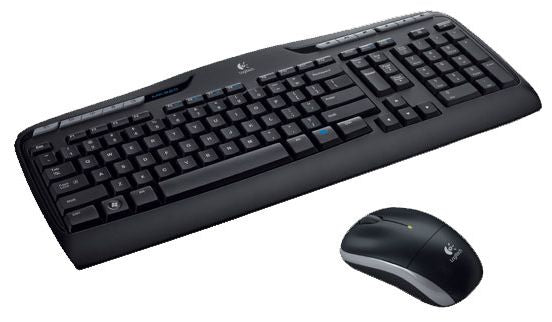 Logitech MK330 – Tastatur- und Maus-Set – 2,4 GHz USB-A (Unifying-Empfänger) – QWERTY (US-INT) – Schwarz