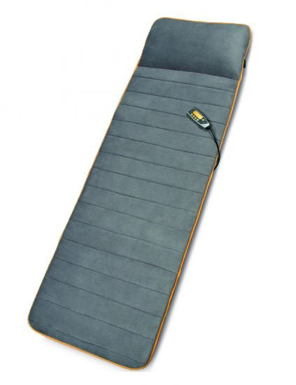 Medisana Massagematte – schwarz, orange, 1800 mm, Wärmefunktion, mit Fernbedienung