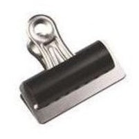 Q-CONNECT Büroklammern – Quick-Clips – 70 mm – Metall – Schwarz – 10 Stück