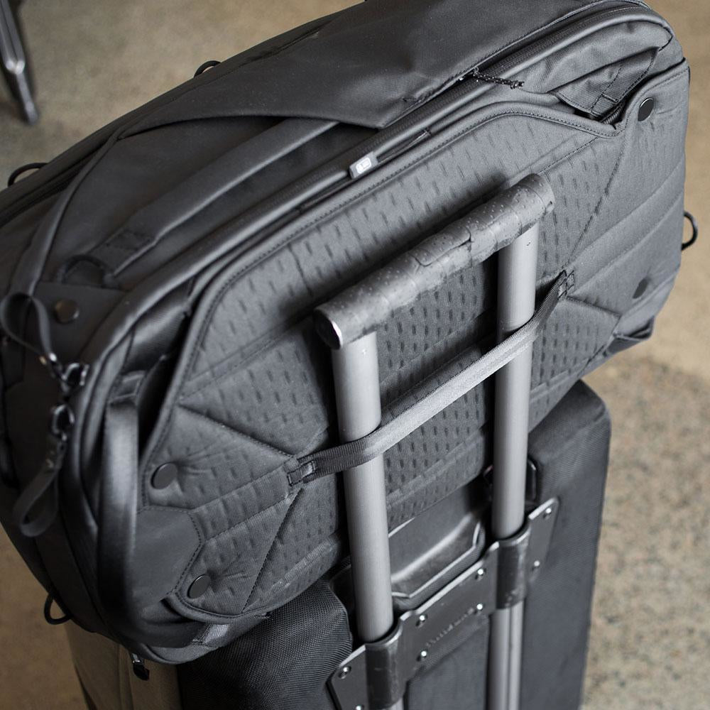 Peak Design Notebook-Rucksack Travel Rucksack – 45 l, wasserfest, Nylon – Schwarz, 150 × 580 × 340 mm