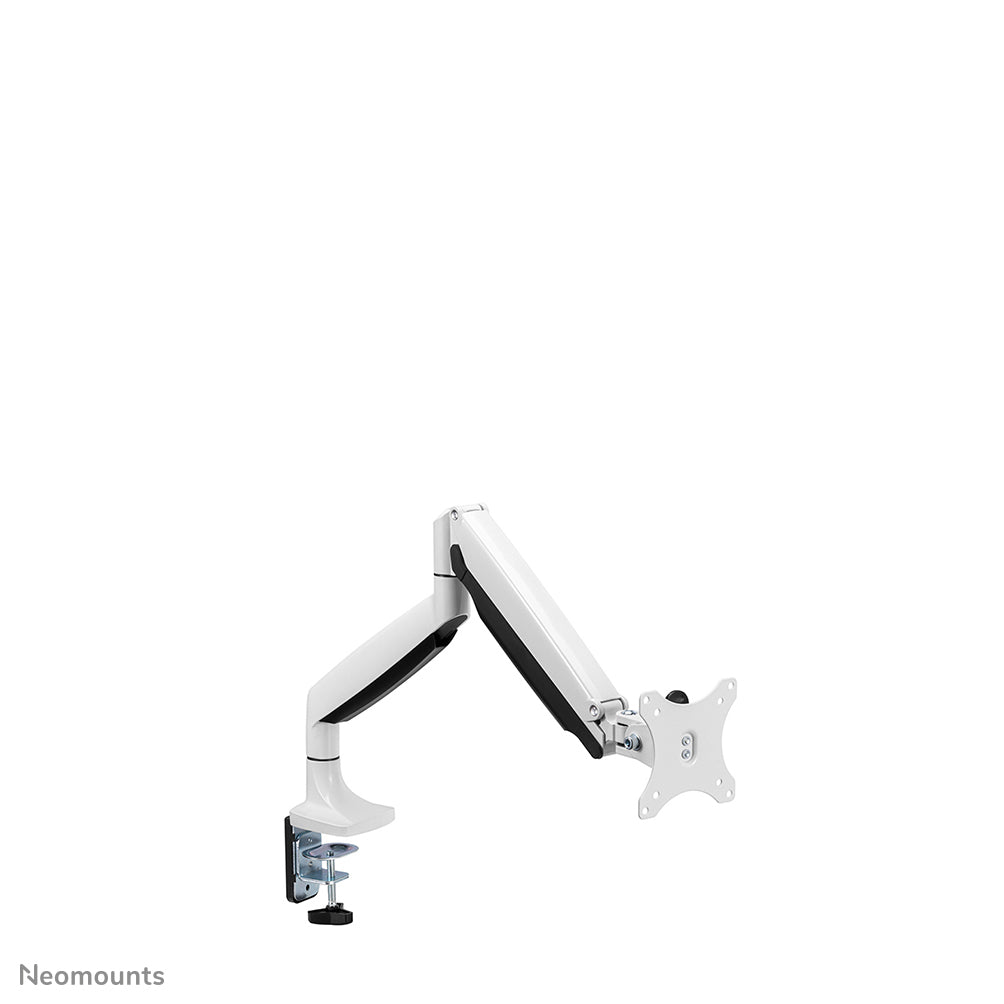Neomounts Monitorarm, Tischklemme/Tischdurchführung, bis 32", Weiss