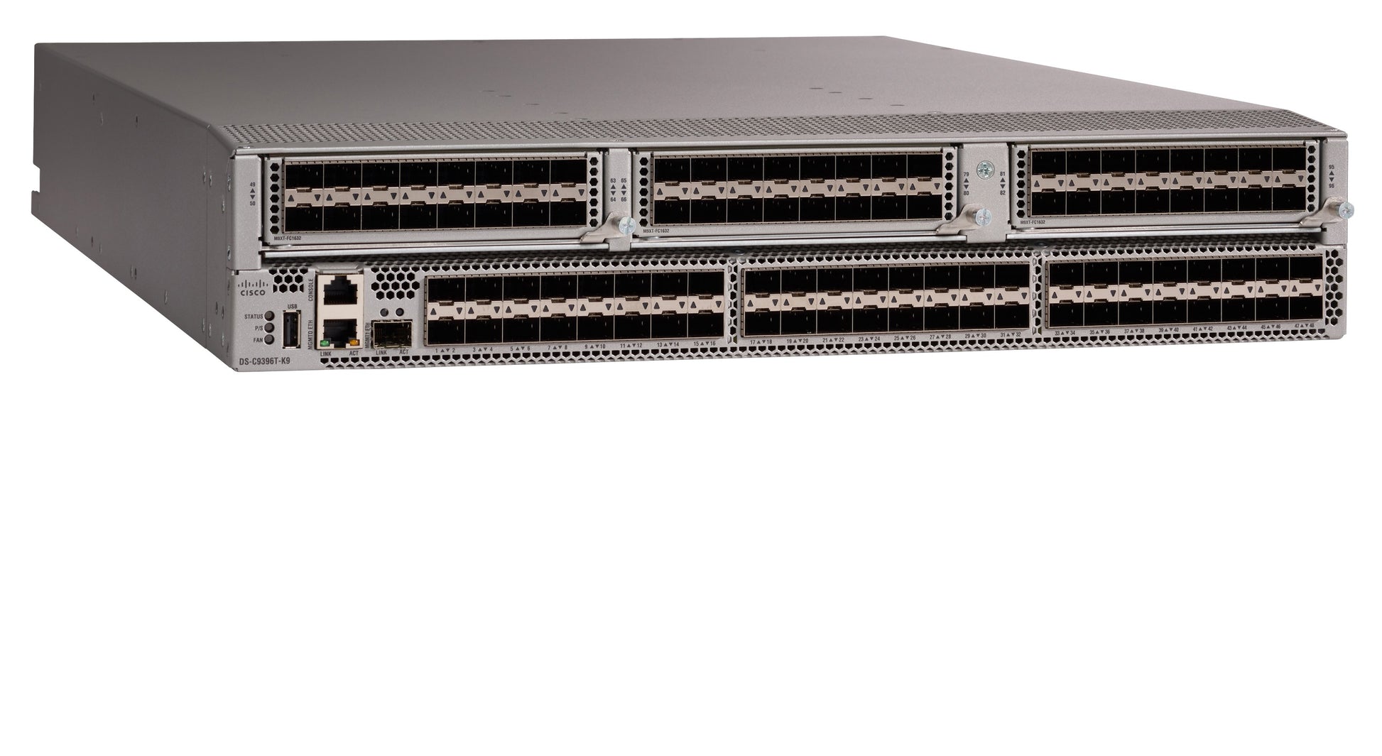 HPE SN6630C 32Gb – Managed Switch – 96×SFP, 19" Rack, 2U