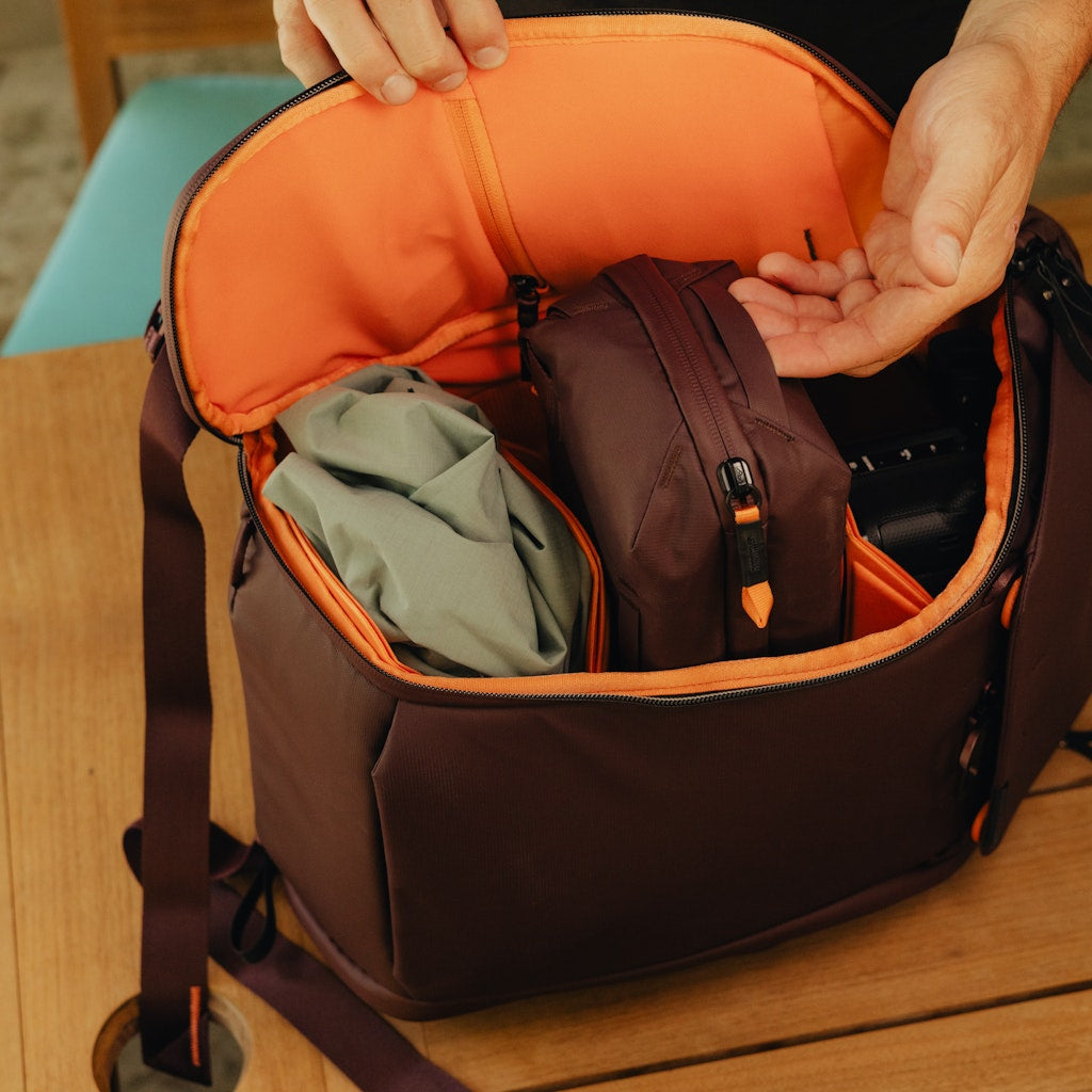 Peak Design Tech Pouch Zubehörtasche – Nylon/Polyester, 2 l – 240 × 150 × 100 mm – Eclipse