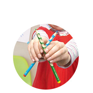 STABILO Buntstifte EASYcolors R – Dreikant, Minen-Ø 4,2 mm, Einzelstift Laubgrün