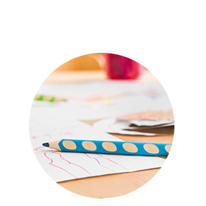 STABILO Buntstifte EASYcolors R – Dreikant, Minen-Ø 4,2 mm, Einzelstift Laubgrün