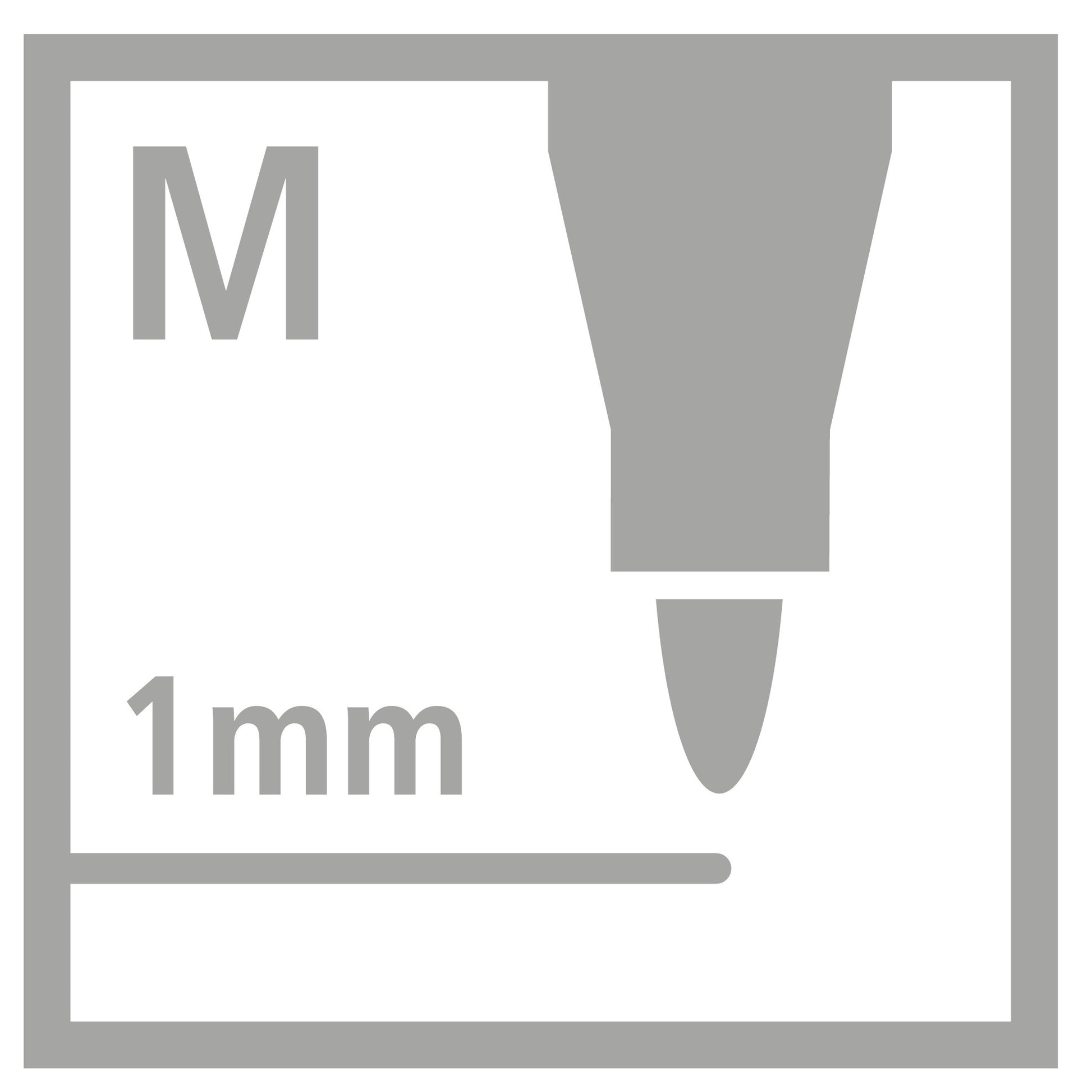 STABILO Filzstift, Strichbreite 1 mm, 1 Stk.