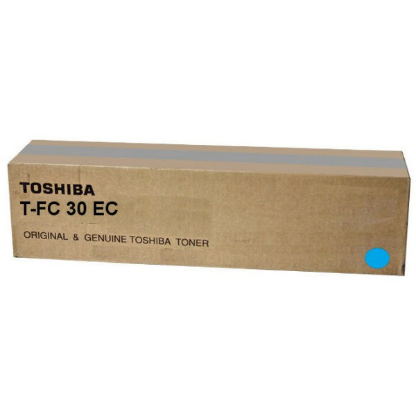 Toshiba T-FC30EC (6AJ00000099) Cyan Toner – Original – 33'600 Seiten – für Toshiba e-STUDIO 2050C/2051C und andere