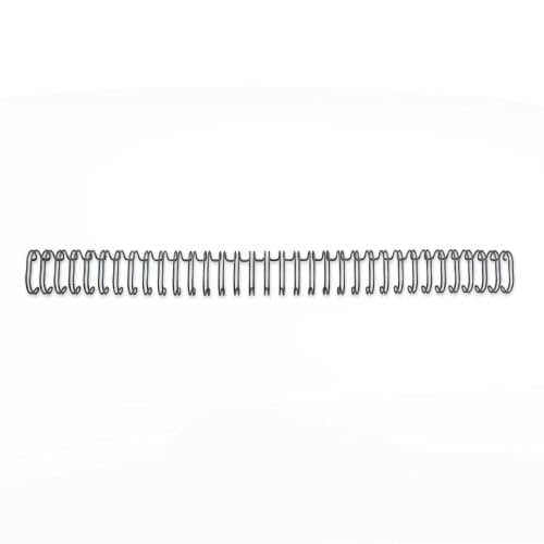 GBC Bindedisc-Ringe – Ø 6 mm, schwarz, Draht – 100 Stk.