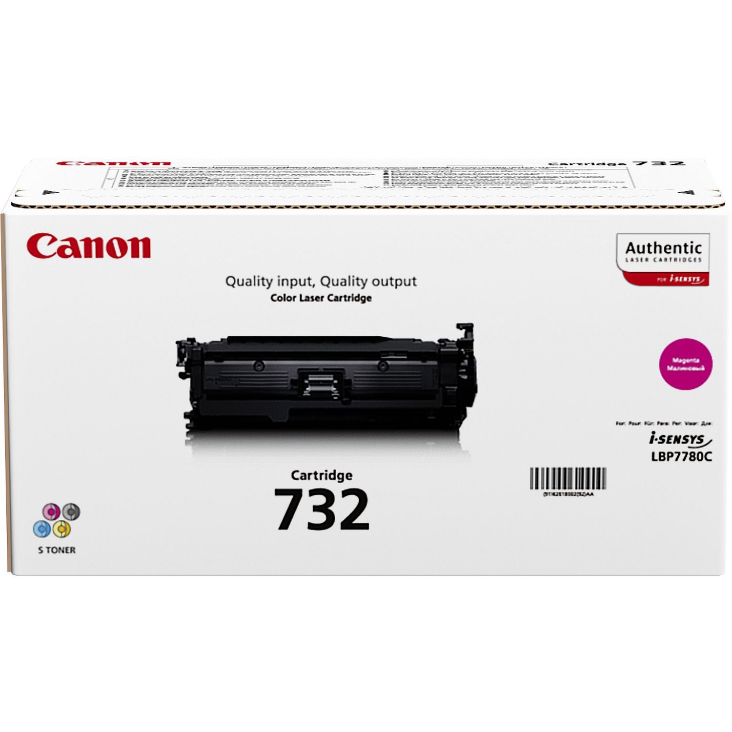 Canon Toner 6261B002 – Magenta, 6400 Seiten – für Canon i-SENSYS LBP7780Cx
