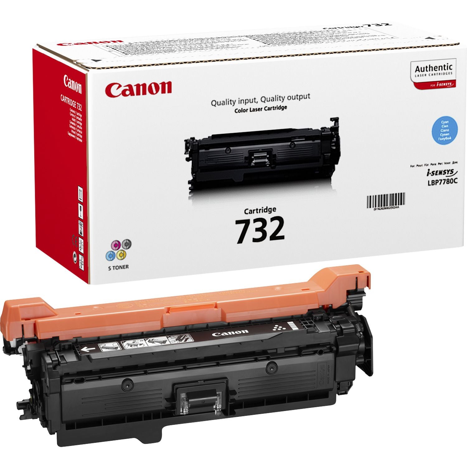 Canon Toner 732C – cyan, 6400 Seiten