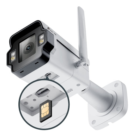 TP-Link InSight S345-4G IP-Sicherheitskamera – 4 MP, Reichweite 80 m, IP66, Weiss