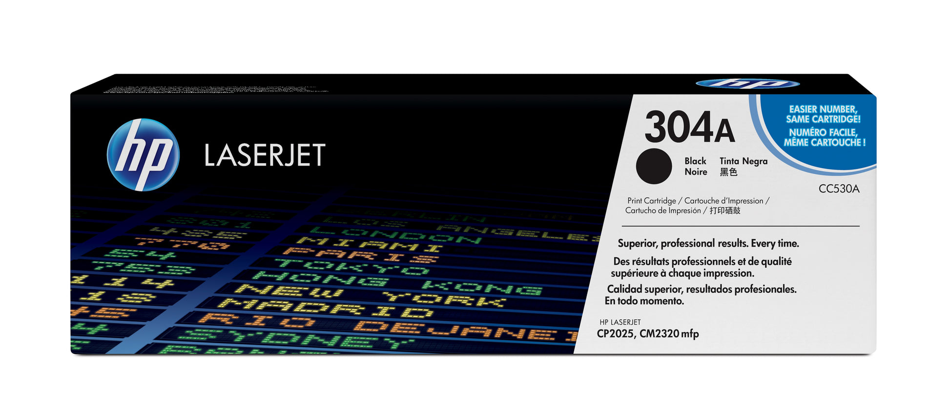 HP Toner 304A – schwarz, 3500 Seiten