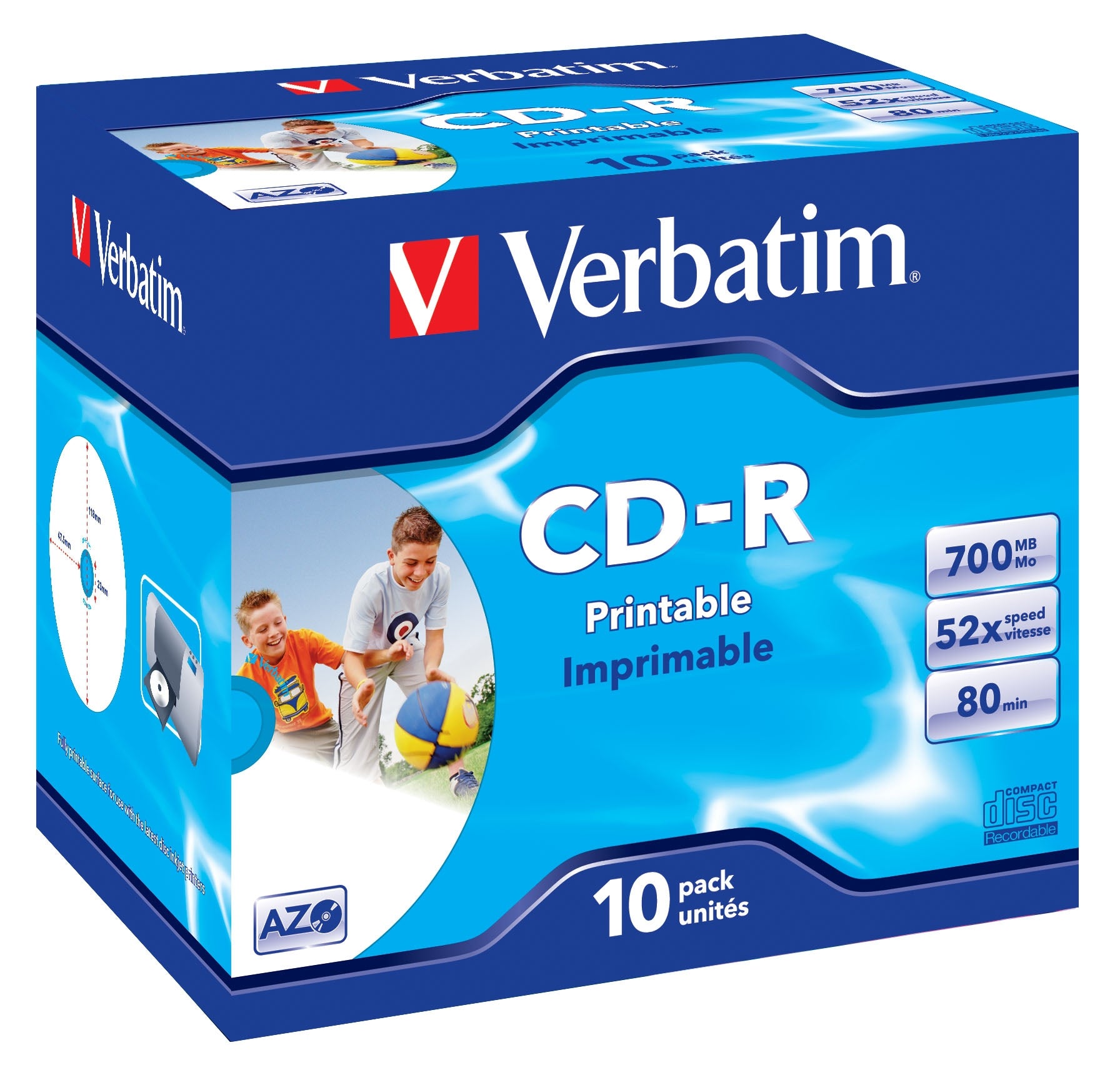 Verbatim Barcode-Etiketten – 10 Stück