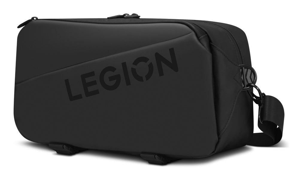Lenovo Tragetasche – für Legion Go – 33 × 17 × 9,5 cm – Schwarz – Polyurethan (PU)