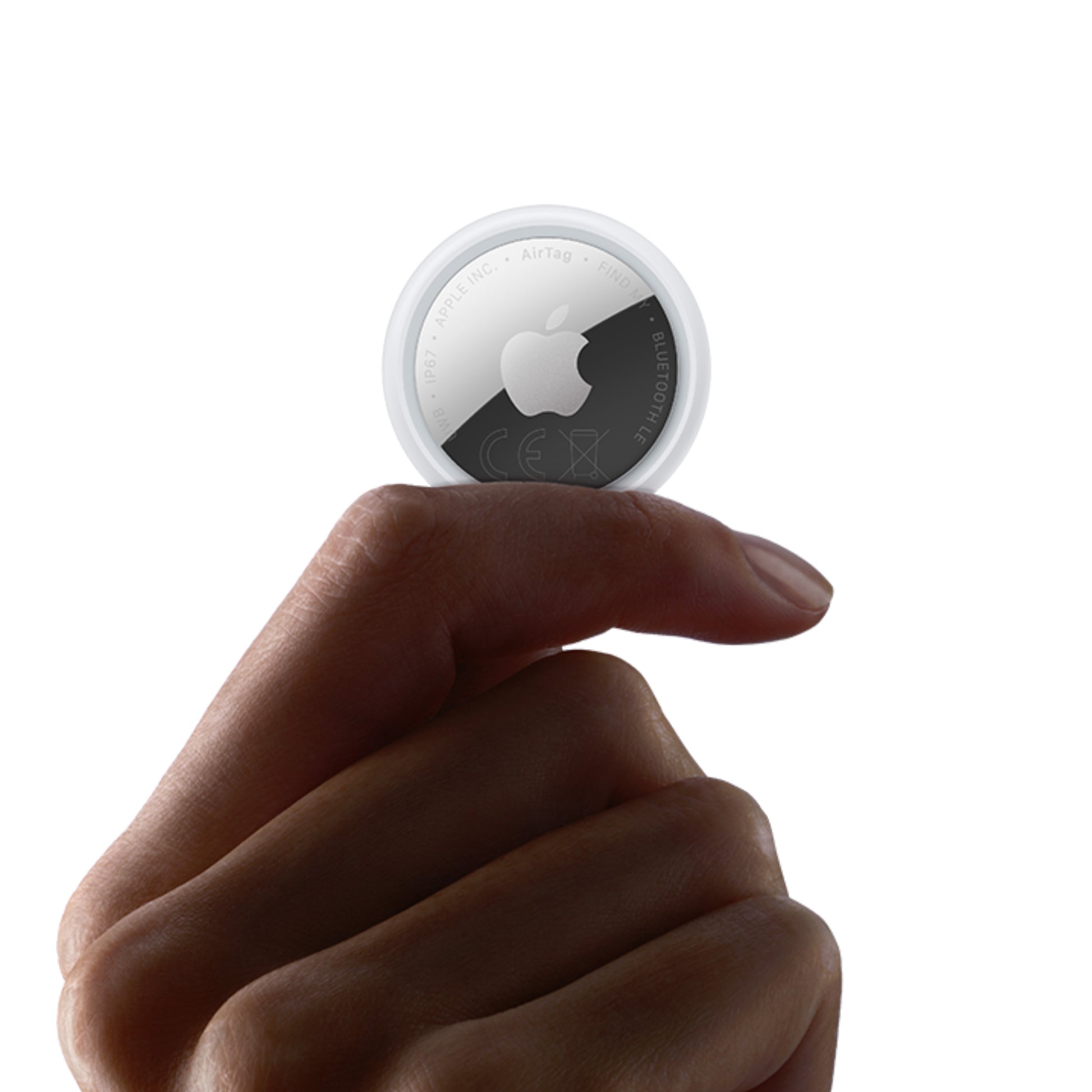 Apple AirTag – Silber, Weiss, IP67, für iPhone