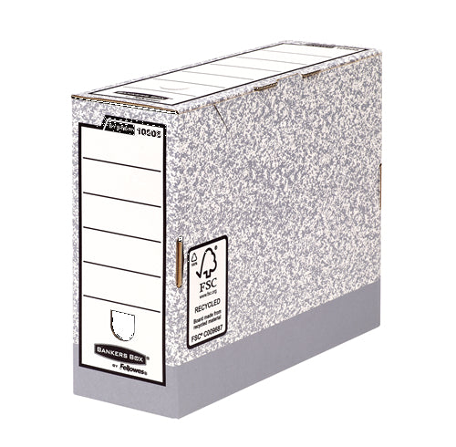 Fellowes R-Kive Archivschachtel 1080501 – Verschliessbare Lasche, FSC zertifiziert