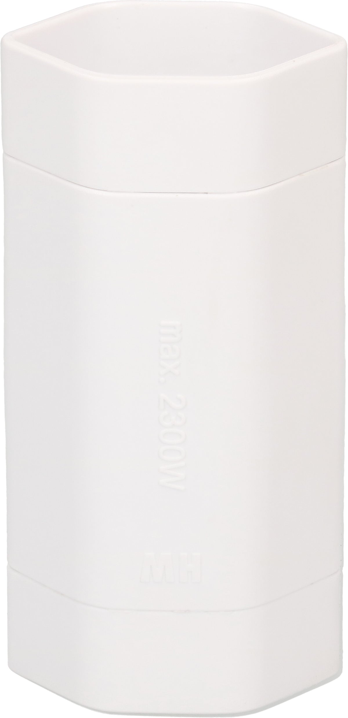 Max Hauri AG Steckdosenleiste, 2×T13, Eingang T12, 3-polig, 10 A 230 V, IP20 – weiss