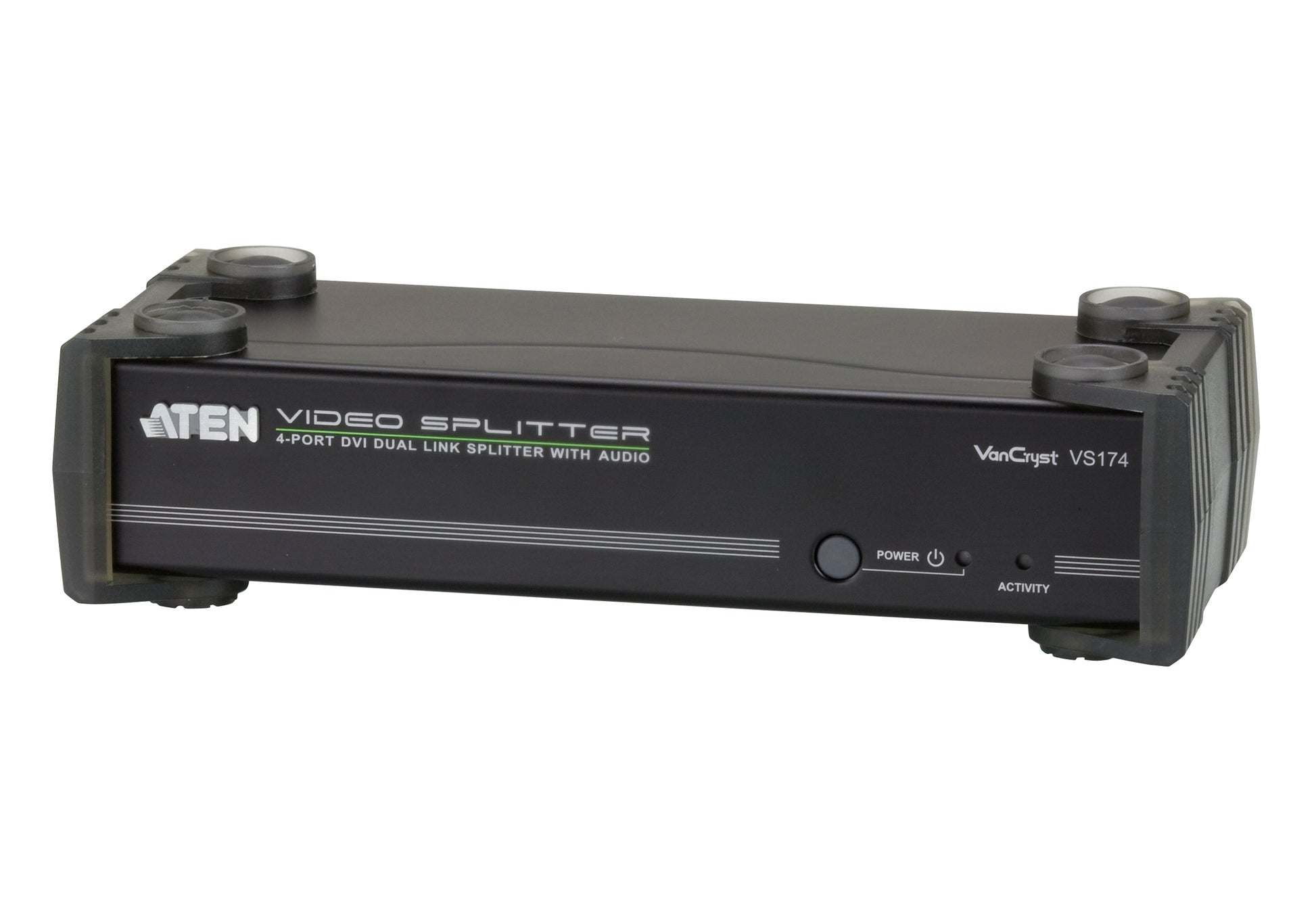 ATEN 4-Port DVI-Splitter, Dual-Link, Audio, RS-232
